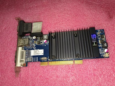 HIS  PP3-32H-A 256MB  PCI Socket  DVI + VGA   Industrial Display Card GF5200