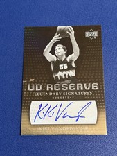 2006-07 UD Reserve - Legendary Signatures Kiki Vandeweghe Auto Card #LRA-KV