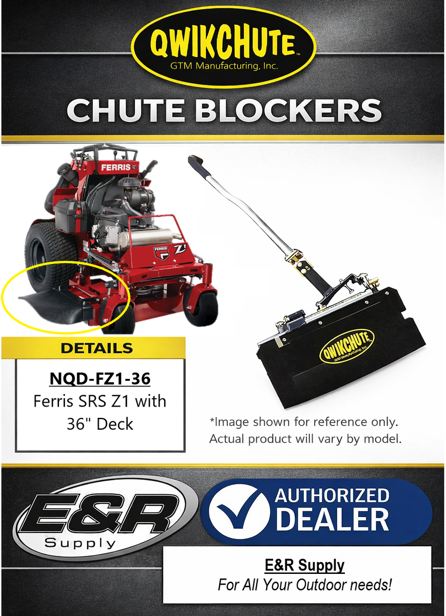 Qwikchute Chute Blocker for Ferris SRS Z1 36