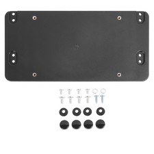 For Mercedes-benz Amg Rear License Plate Bracket Mount Tag Holder 10 Screws