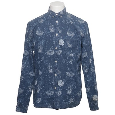 WHYRED, Businesshemd, Größe: 50, COLIN INDIGO FLOWER, Blau/Weiß/Mehrfarbig #Rjs