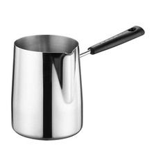 Coffee Pot with Comfortable Handle for Milk Warming and Chocolate Melting