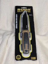 Ruko Survival Knife With Sheath Hunting Outdoors 