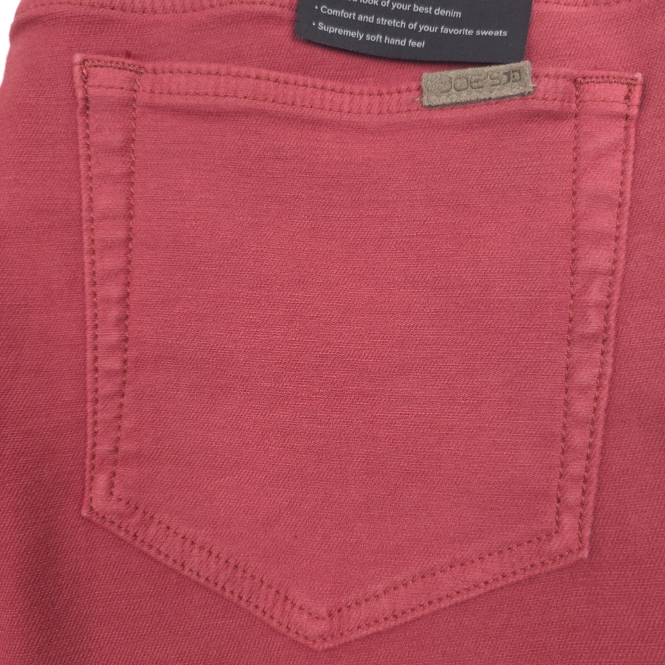 $198 Joe's Jeans Airsoft Asher Apple Peel Rojo Calce Ajustado Pantalones Para Hombres 36 X 32 Foto 3 de 4