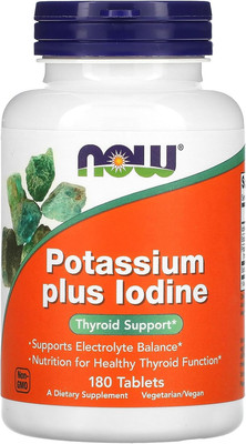 Potassium plus Iodine 180 Tablets
