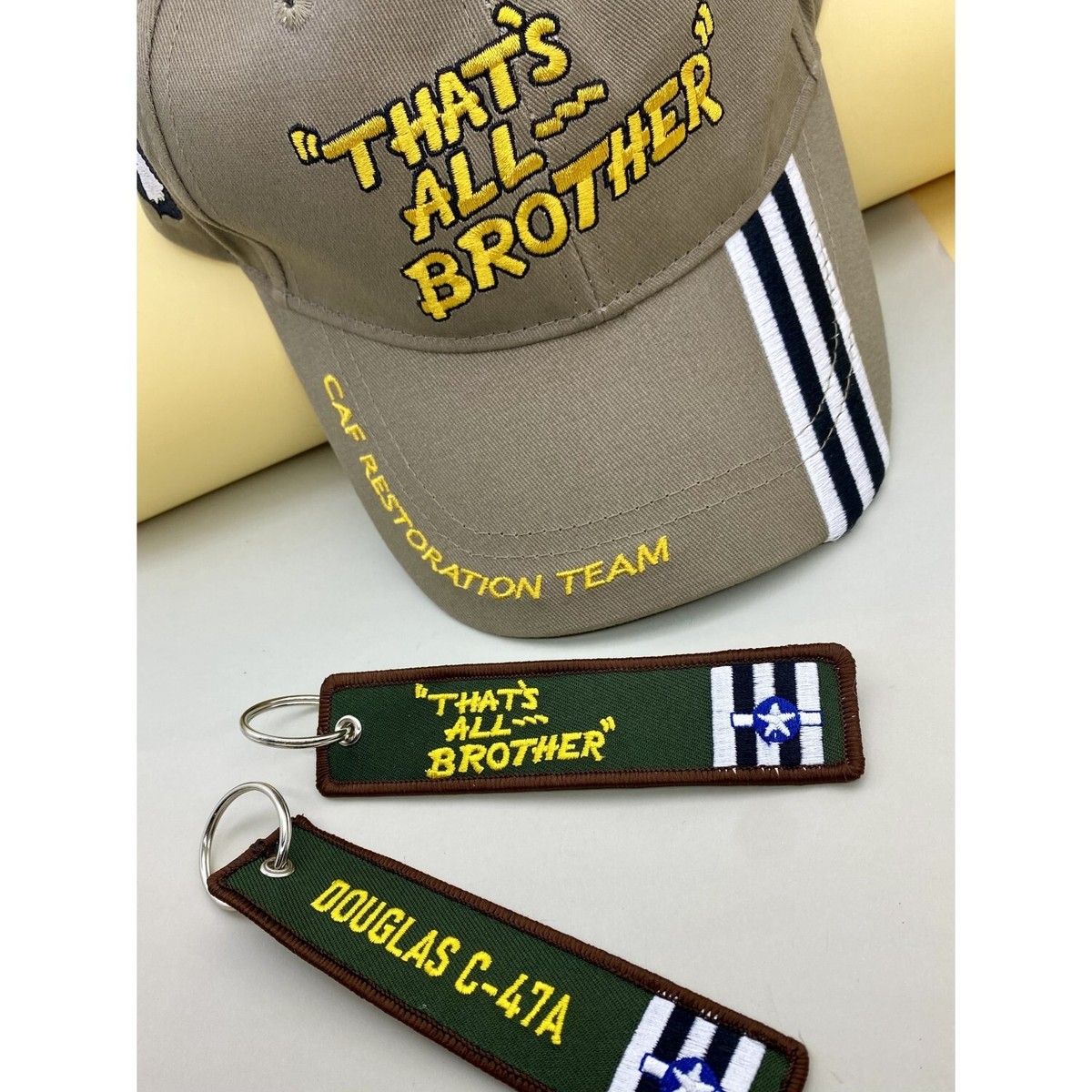 CAF That's All, Brother Ball Cap Patch | eBay
