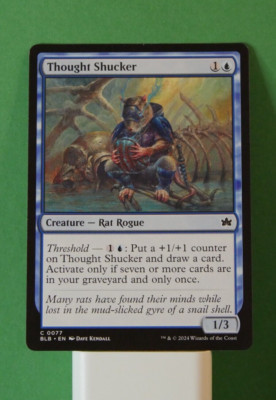 MTG BLB: Thought Shucker (Creature Rat Rogue) Bloomburrow Regular 0077