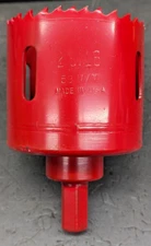 MK Morse Real McCoy Hole Saw TA37 2-5/16" Built-In Arbor Bi-Metal NEW USA