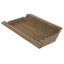 SmartyKat Super Scratcher Chaise, Catnip-Infused Corrugate Cat Scratcher & Loung