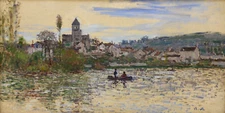 Hand-painted Oil Painting Claude Monet - The Seine at Vetheuil 3 (1879)