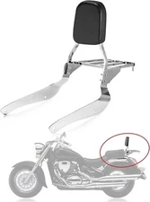 Backrest Luggage Rack Sissy Bar For Suzuki Volusia VL800 2001-2011 Boulevard C50