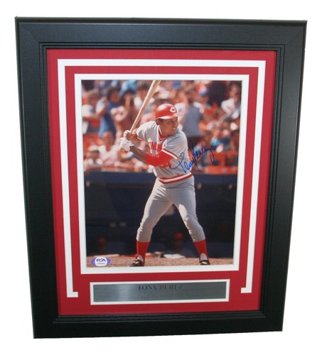 Signed Tony Perez 8x10 Photo Cincinnati Reds JSA MJR | eBay