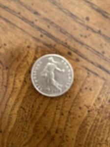1/2 Franc France 1975 Coin
