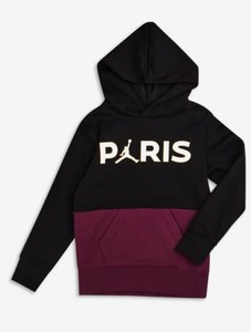 Nike Air Jordan chicas aire Recortada Suéter PARIS Capucha Chaqueta Tamaño  Pequeño | eBay