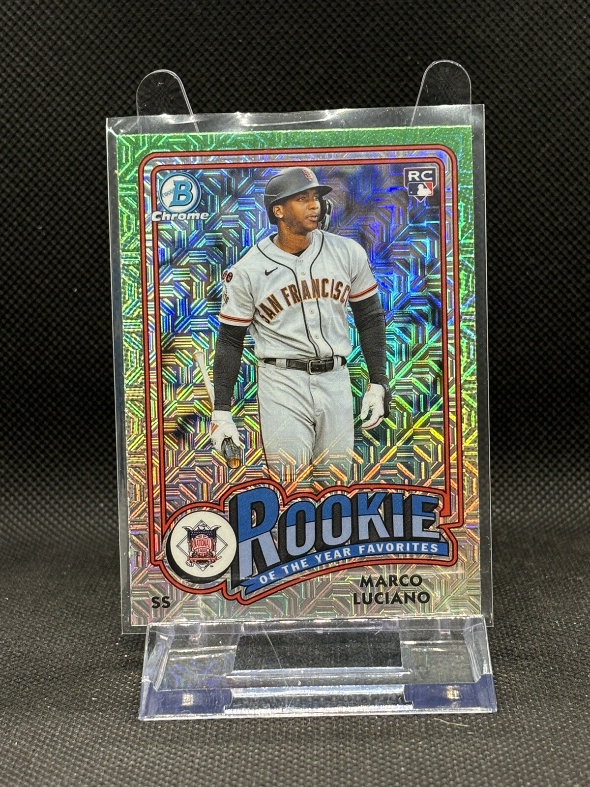 2024 Bowman - Mega Box Chrome Rookie of the Year Favorites #ROY-11 Marco Luciano