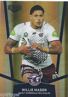 2015 NRL Elite Parallel Special Gold (PS52) Eillie MASON Sea Eagles