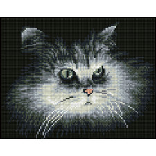 Diamond Dotz - Squares - Shadow Cat - Animals - Make - Crafts - Gifts - Create