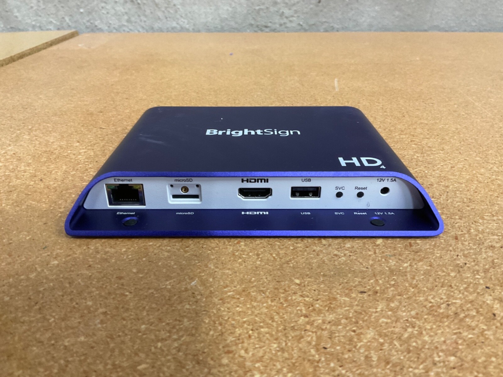 BrightSign HD1024 Expanded I/O Digital Signage Media Player NO Power