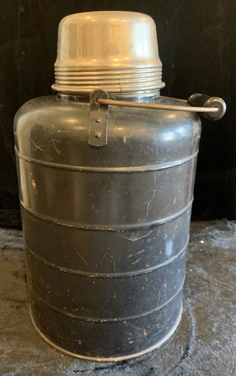 Vintage STANLEY Large THERMAL JUG - Industrial Lineman's Cooler / Thermos