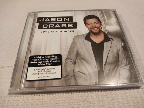 Sealed - NIP - Jason Crabb 'Love Is Stronger' CD - Christian Music - Free S&H