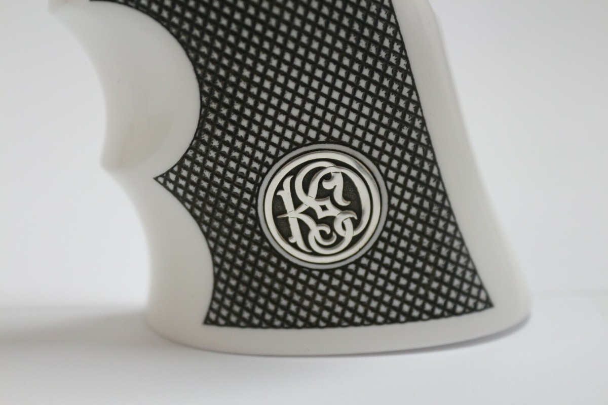 Smith & Wesson K & L & X Frame Roundbutt Grips Acrylics
