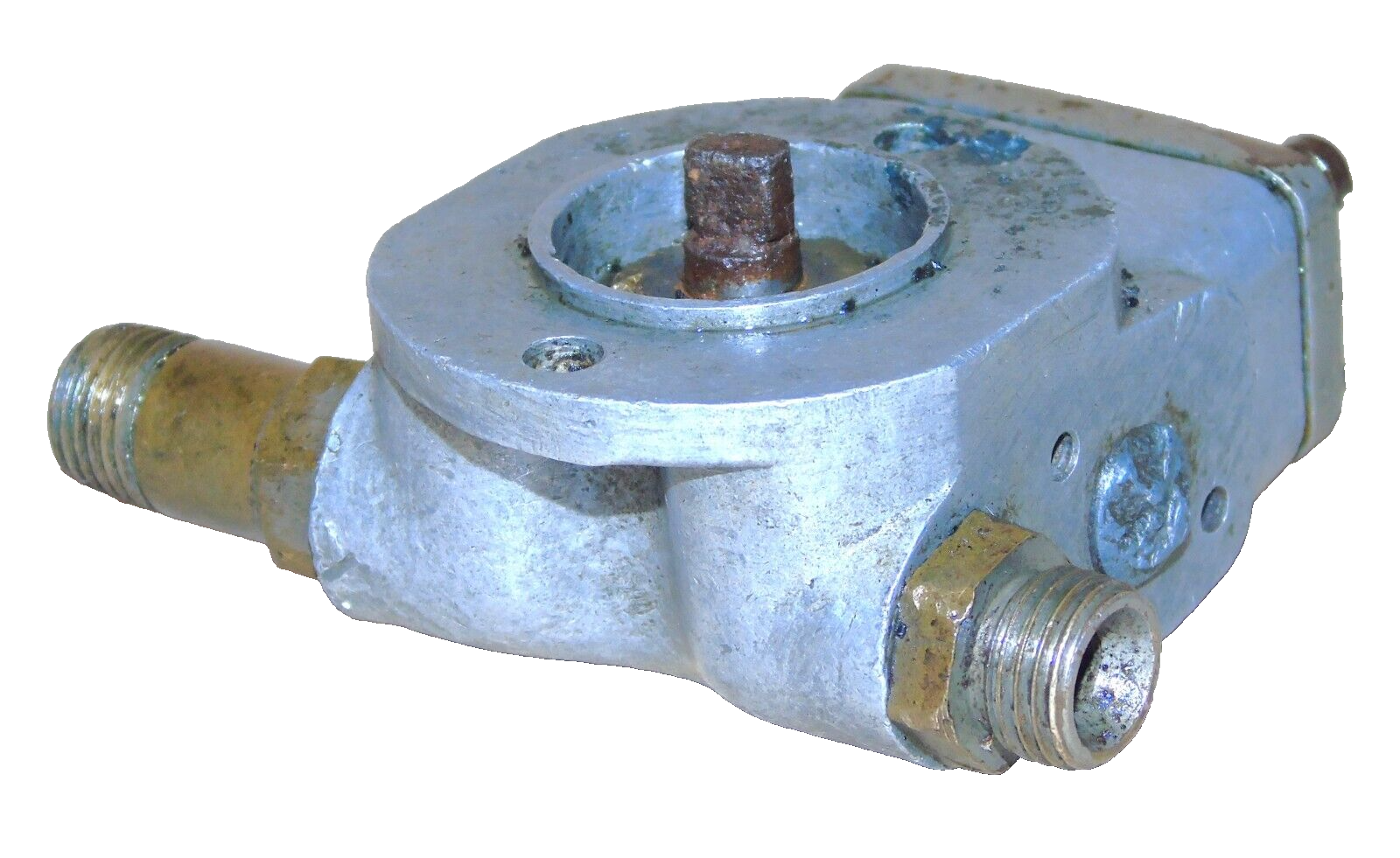 VINTAGE PRE WAR SINGLE FEED PILGRIM OIL PUMP TO RESTORE AJS BSA ARIEL