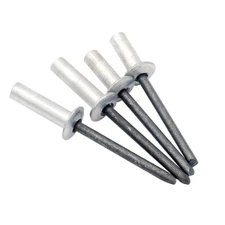 100pcs M3.2/M4/M4.8/M5 aluminum-carbon steel round head closed end pull sealing