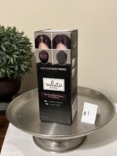 Saluto be confident hair building fibers Dark Brown natural cotton