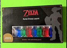 NEW - The Legend of Zelda Rupee String Lights - Free ShipN