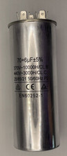 Dual run/start capacitor for HVAC units 70MFD/6MFD Direct replacement 70/5MFD AC