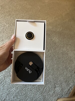 Oura Ring Gen3 Horizon Gold Finish Size 7 Smart Ring Fitness