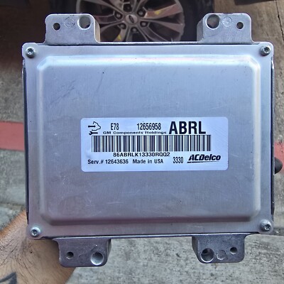 2012 - 2014 Chevrolet Cruze 1.8L A/T Engine Computer PCM ECM | 12656958