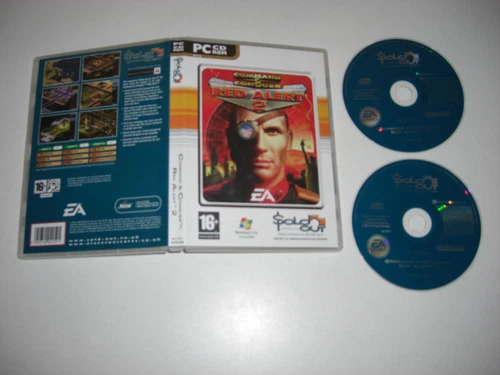 COMMAND & CONQUER RED ALERT 2 Pc Cd Rom SO C&C -- FAST POST