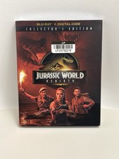 JURASSIC WORLD REBIRTH 2025 Works W/Slipcover BLU-RAY Johansson Ali