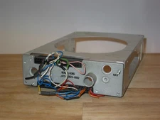 BENDIX KING KX125 TRAY COMPLETE WITH BACKPLATE AND 2 WIRING CONNECTORS
