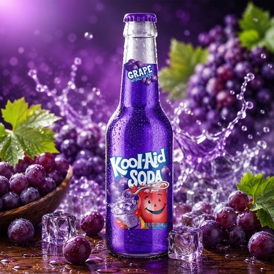 Kool-Aid Soda Grape 355ml | USA Amerika Import