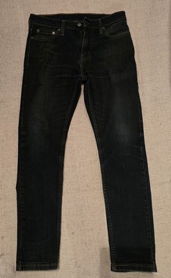 510 Levi Strauss 29 × 30 Super Skinny Dark Blue Jeans Excellent Shape 