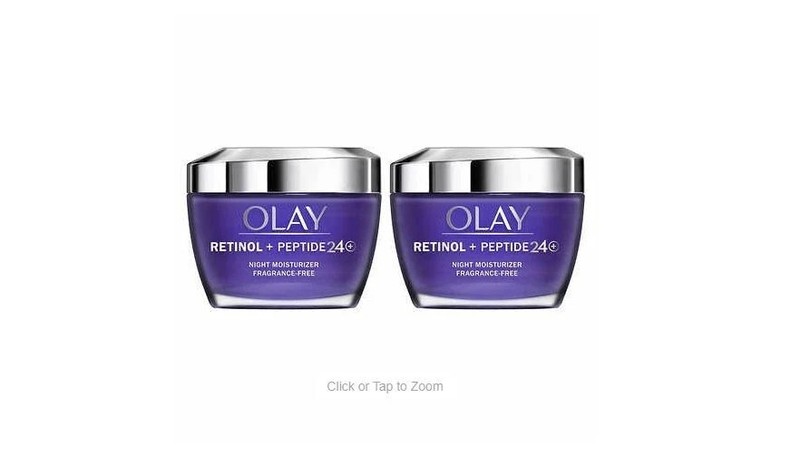 OLAY Retinol + Peptide 24 Night Moisturizer (2 PACK) NEW!