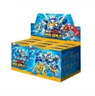 Metal Cardbot S Random Blocks Mini Figure Transformer Robot Toy SAMG 9Types 6cm