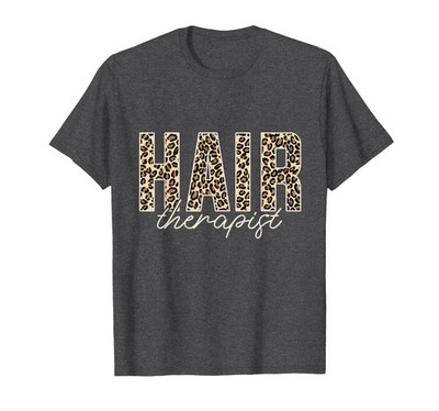 Professional Hairstylist Hairdresser T-Shirt for Men, Dark Heather Gray 6XL