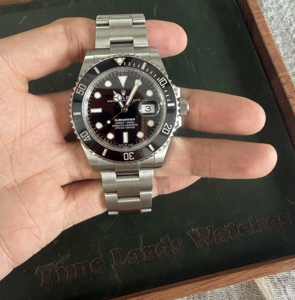 2024 Rolex Submariner Date 41mm Black Bezel, 126610LN,  Box & Papers!