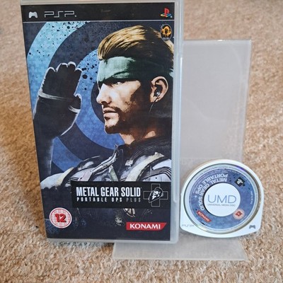 Metal Gear Solid Portable Ops Plus PSP Videospiel Stealth Action Multiplayer