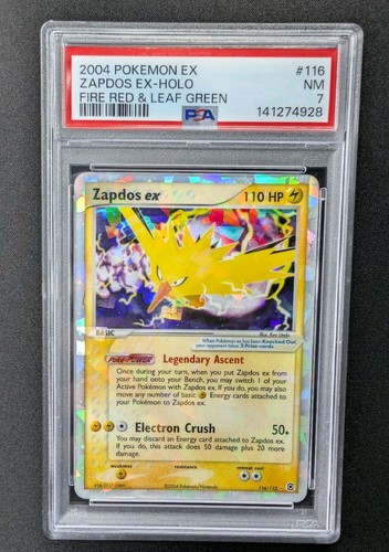 Zapdos ex graded PSA 7 for sale on eBay