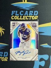 2015 Panini Crown Royale Mycole Pruitt Silver Prizm Rookie Auto /99 RC #171