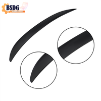 Sport Heckspoiler Lippe Schwarz Glanz Passend FüR BMW F10 F18 10-16 5Er No ABE