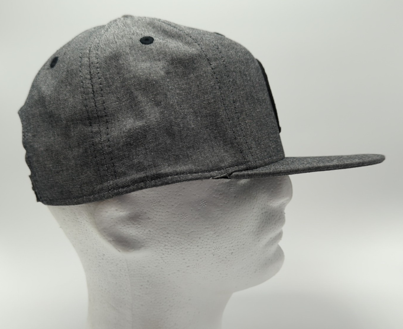 Baked Wings hat gray adjustable snapback cap - image 8