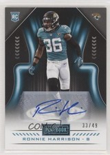 2018 Panini Playbook Rookies Signatures Platinum 33/49 Ronnie Harrison Auto a8r