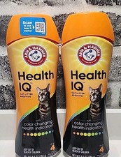 2x Arm  Hammer Health IQ Cat Litter Additive Color Health Indicators 6.5 oz ea