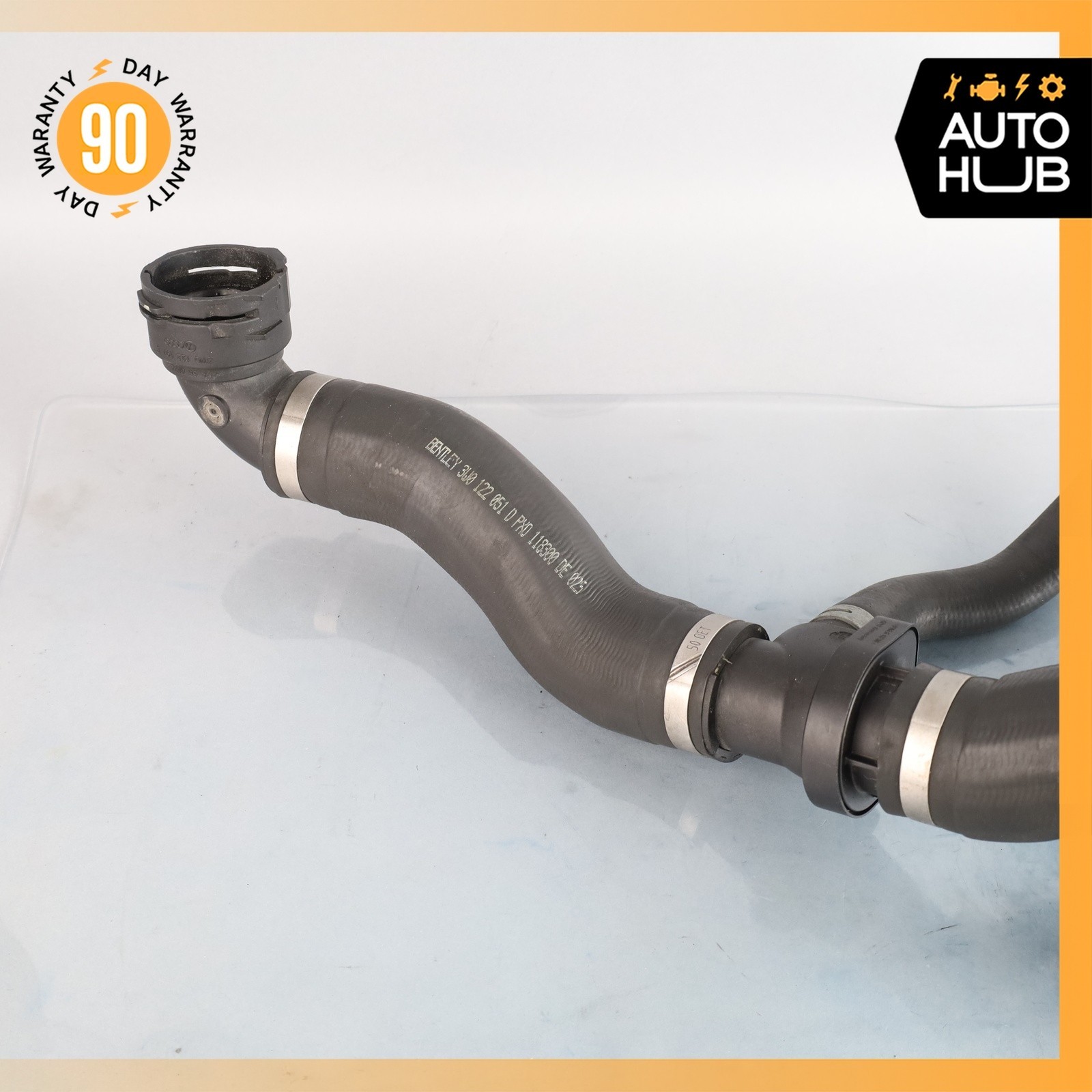 Bentley Continental GTC GT 6.0L Auxiliary AUX Circulation Water Pump w/ Pipe OEM