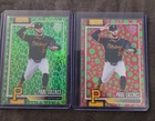 2026 Topps Paul Skenes Polka Dots, Green Parallel #100. two cards. rookie